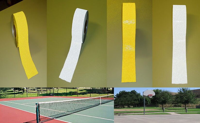 tennis pickleball court striping tape